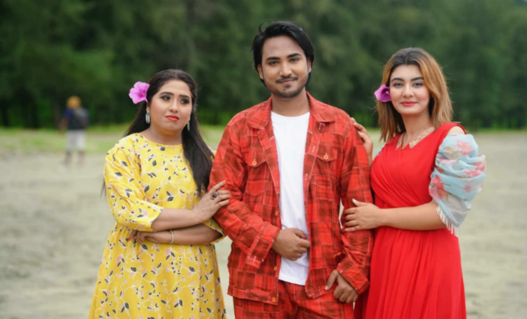 আভরাল-শাম্মীর গানচিত্র ‘তুমি আমার কে’