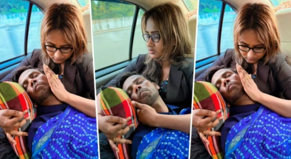 হিরো আলমের আত্মহত্যার চেষ্টা : বগুড়ায় ছুটে গেলেন রিয়া মনি, জড়িয়ে ধরলেন বুকে